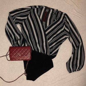 👯‍♀️Wrap front bodysuit